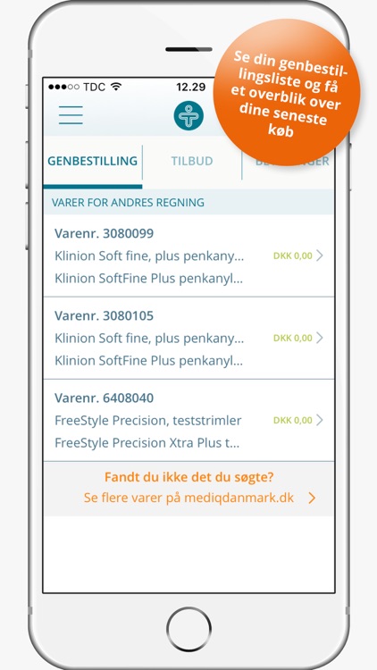 Mediq Danmark Bestillingsapp