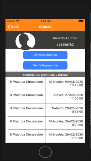 Captura de pantalla de Aeol Plus en iPhone 8