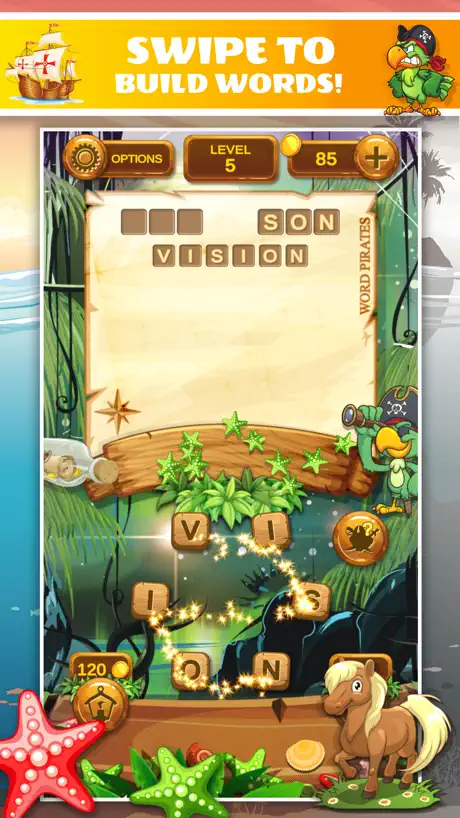 Word Pirates: Word Puzzle Game