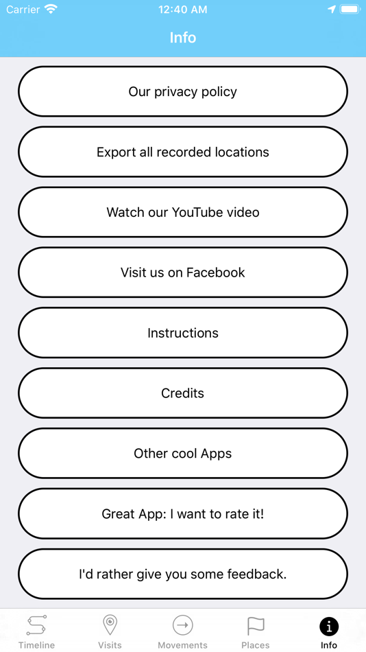 #4. Colored Tracker (iOS) Podle: Sven Bergmann