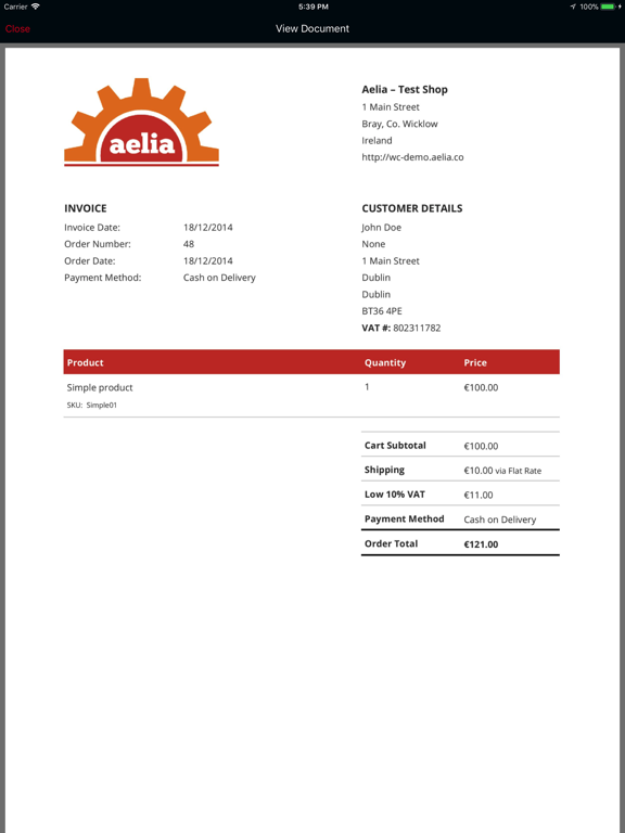 Screenshot #6 pour Telema eFlow