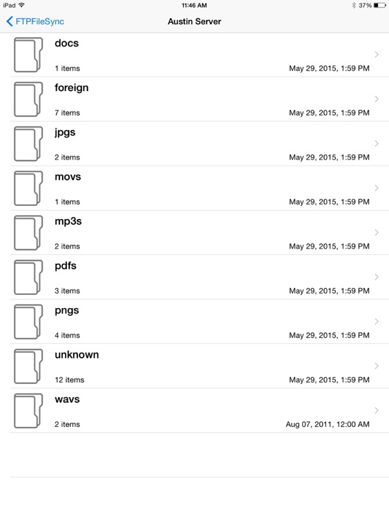 FTPFileSync for iPad