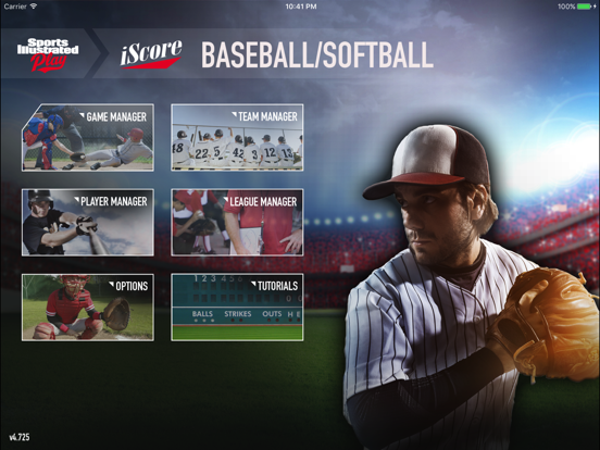 iScore Baseball and Softball iPad app afbeelding 5