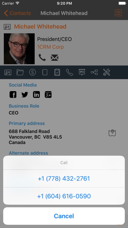 1CRM Mobile screenshot-3