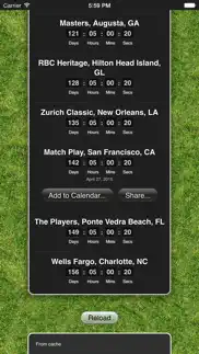 golf iphone screenshot 1