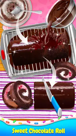 Game screenshot Ice Cream Cake Roll apk