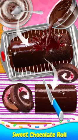 Game screenshot Ice Cream Cake Roll apk