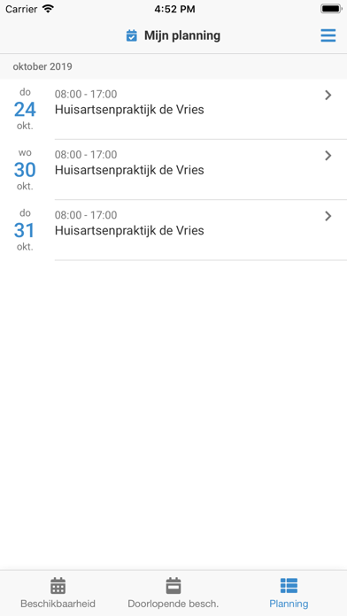 HuisartsenHulp Screenshot