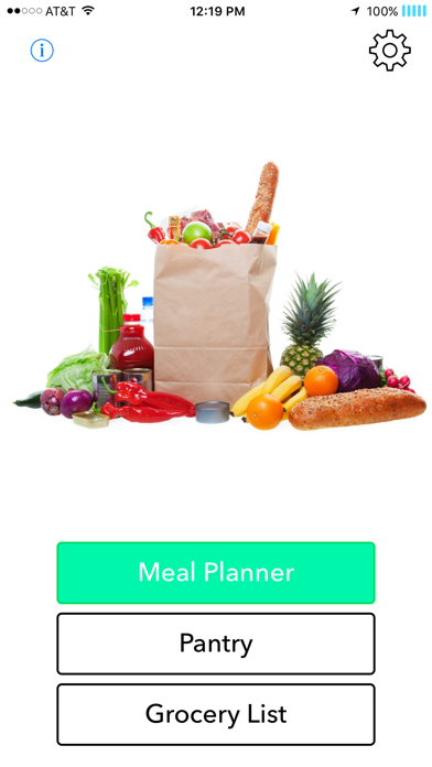 Screenshot #1 pour MealPlannerLIFE