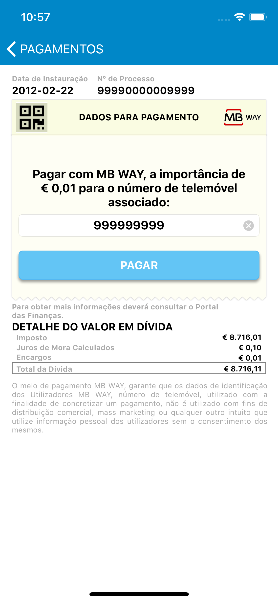 Sit. Fiscal - Pagamentos