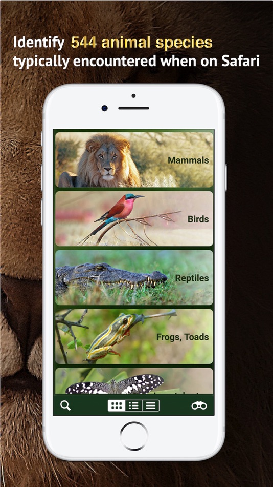 #2. The Golden Safari Guide (iOS) 来自: Sunbird Images OHG