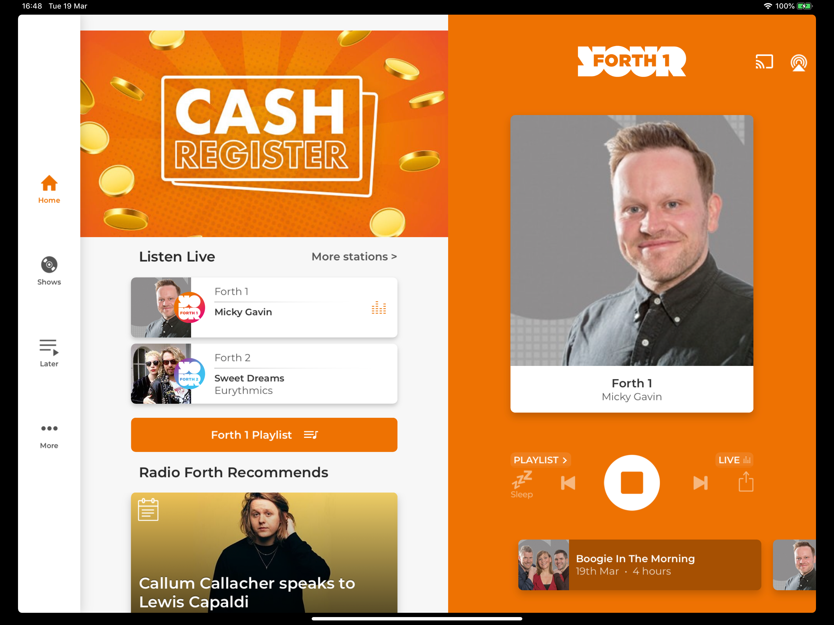 Radio Forth screenshot 8