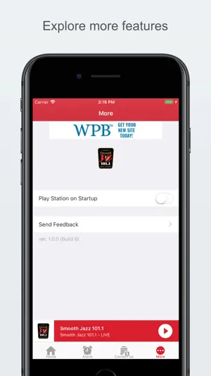 WJZA Smooth Jazz 101.1 screenshot 3