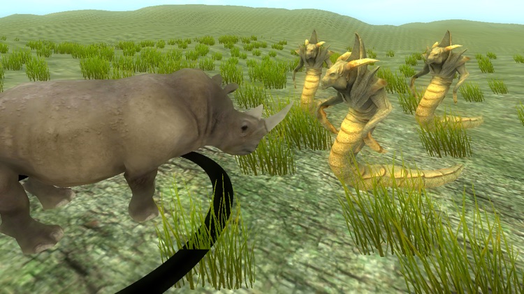 Rhino Simulator vs Aliens wild screenshot-6