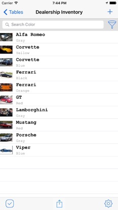 Private DB screenshot 2