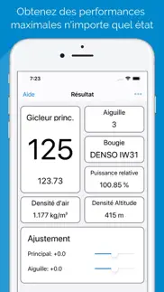 carburation pour rotax max evo iPhone Captures Décran 1