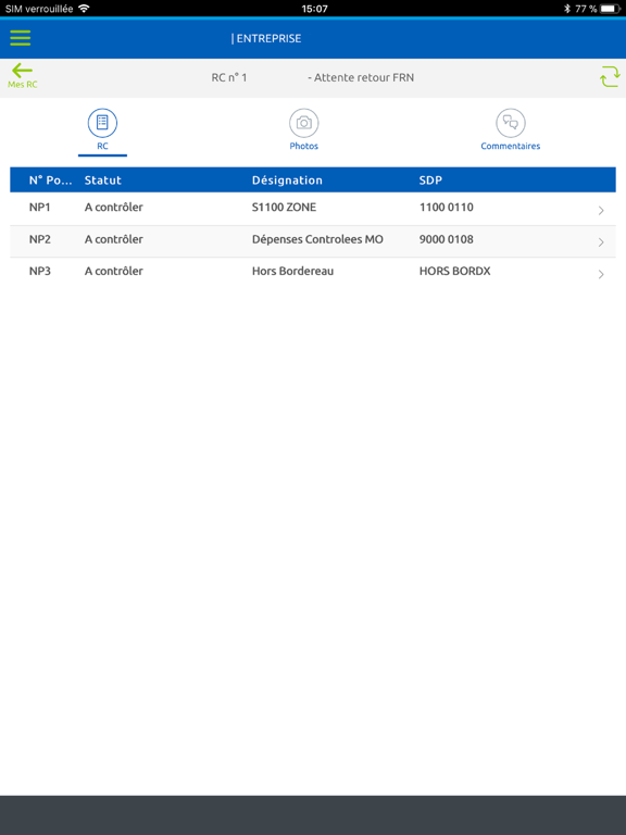 App screenshot