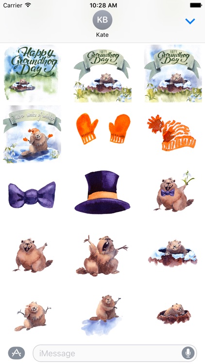 Groundhog Day - Stickers