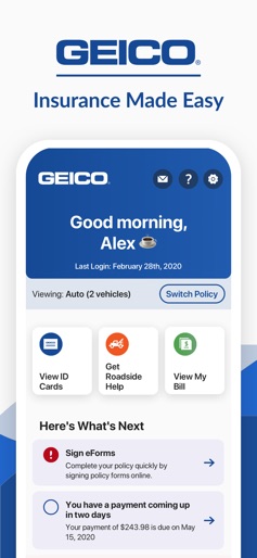 GEICO Mobile - Car Insurance screenshot
