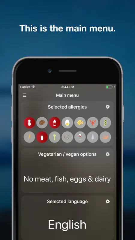 Allert - for food allergies screenshot 2 of 8