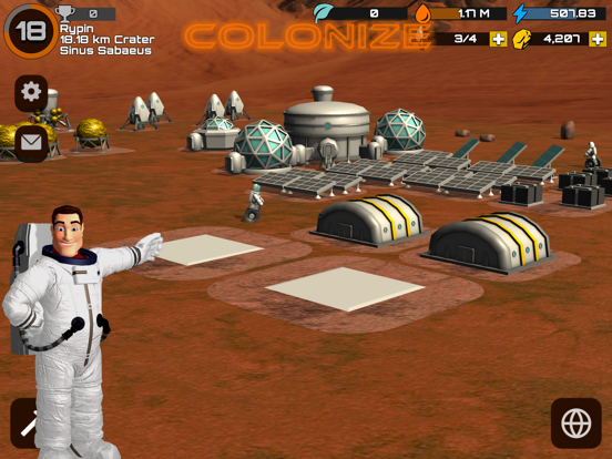 Mars Race iPad screenshot