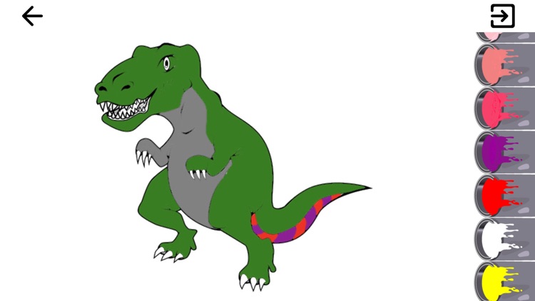 Dinosaur Coloring Book for Boy screenshot-3