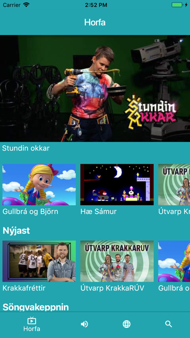 KrakkaRÚV Screenshot