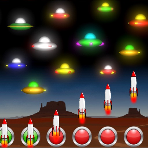 Neon UFO Invaders Pro icon