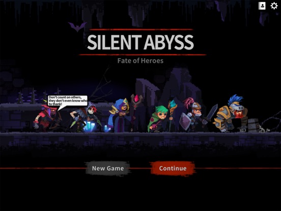 Silent Abyss-fate of heroes iPad app afbeelding 8