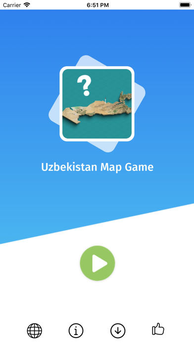 Uzbekistan: Viloyats Quiz Game Screenshot