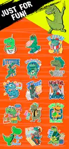 Dinosaur: Animated Stickers screenshot #2 for iPhone