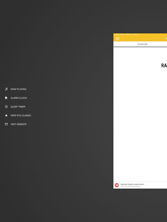 Screenshot #6 pour Radio 10 Classic