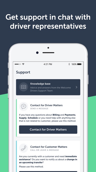 WelcomerApp Screenshot