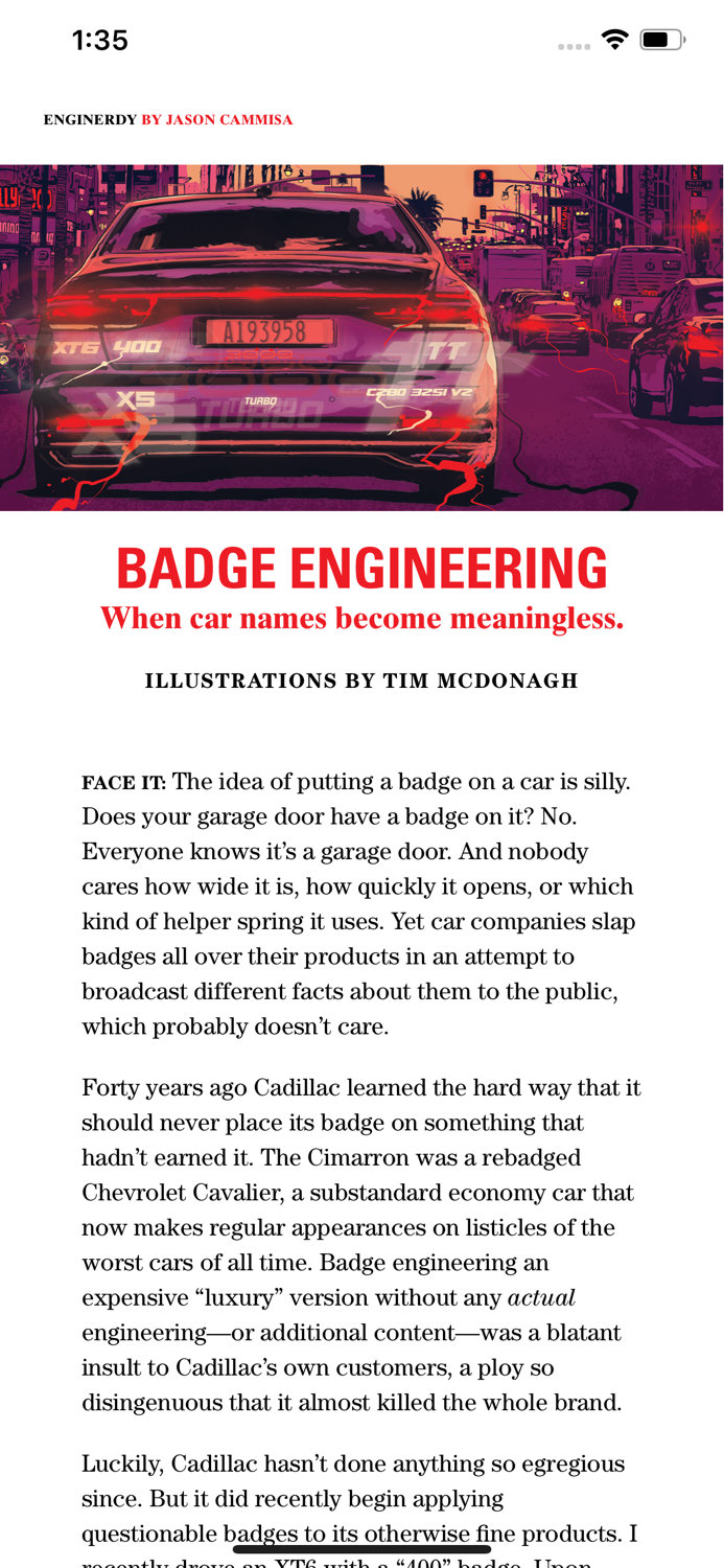 Road and Track Magazine US