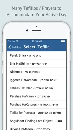 Tefilla Pack - אוצר תפילות iPhone image 1
