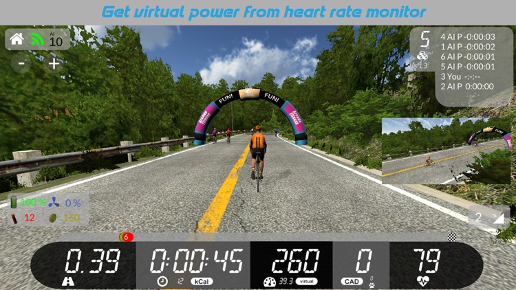 Arcade Fitness Bike & Run screenshot-0