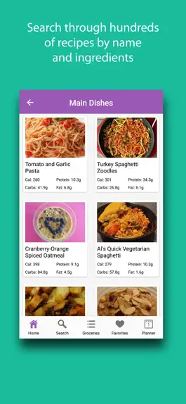 Game screenshot High-Fiber Recipes hack