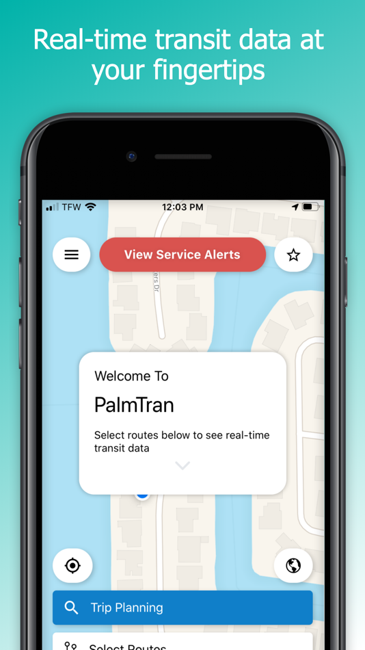 #1. Palm Tran (iOS) Podle: Avail Technologies