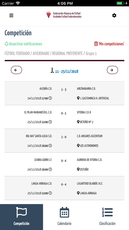 Federación Alavesa de Fútbol screenshot-3