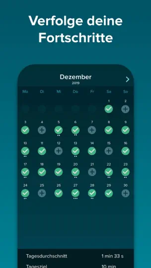Screenshot von SnoreGym auf dem iPhone 5
