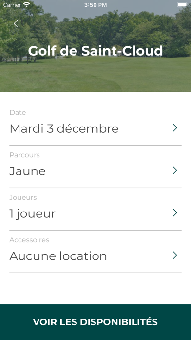 Golf de Saint-Cloud Screenshot