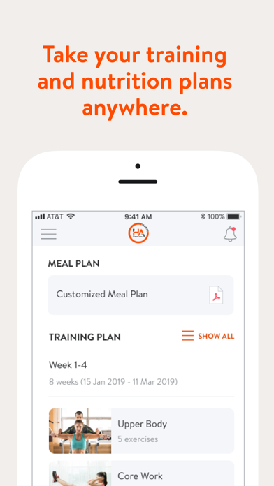 Hybrid Athlete Training Screenshot