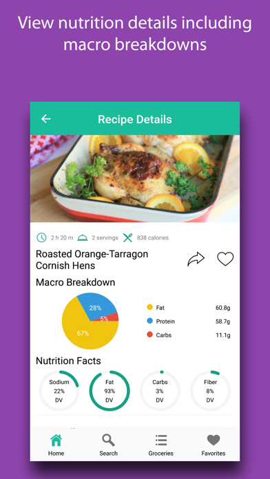 Thanksgiving Recipes & Meals Screenshot