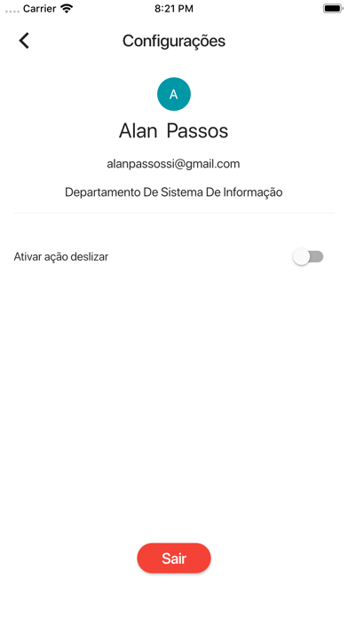 Caixa Postal UFS Screenshot
