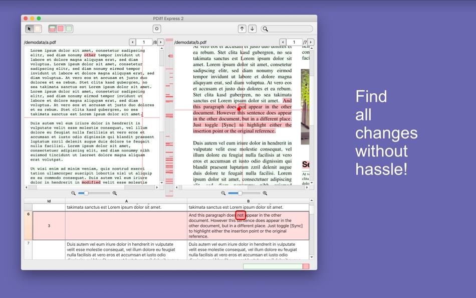 #3. PDiff Express 2 - PDF Diff (macOS) Podle: CSci Computer Science GmbH