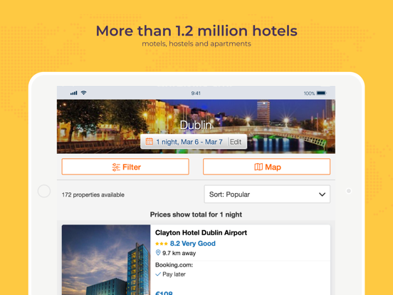 Hotelsmotor - hotel finder app iPad screenshot 4 - Travel app