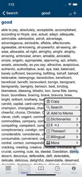 Game screenshot English Synonyms (Moby Thes) apk