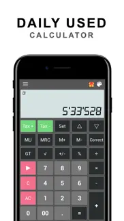 simple calculator for business iphone capturas de pantalla 2