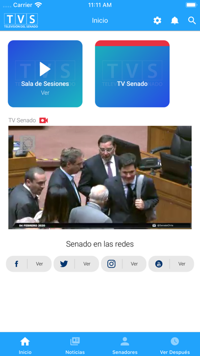 Senado TV Screenshot