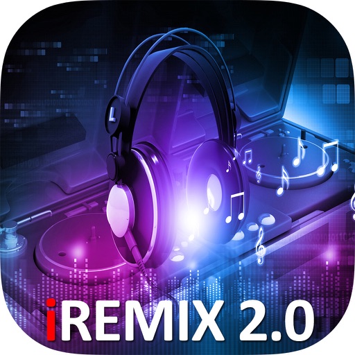 iRemix 2.0 DJ Music Remix Tool App voor iPhone, iPad en iPod touch